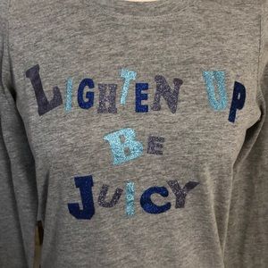 Juicy Couture ‘Lighten Up Be Juicy’ LS t-shirt